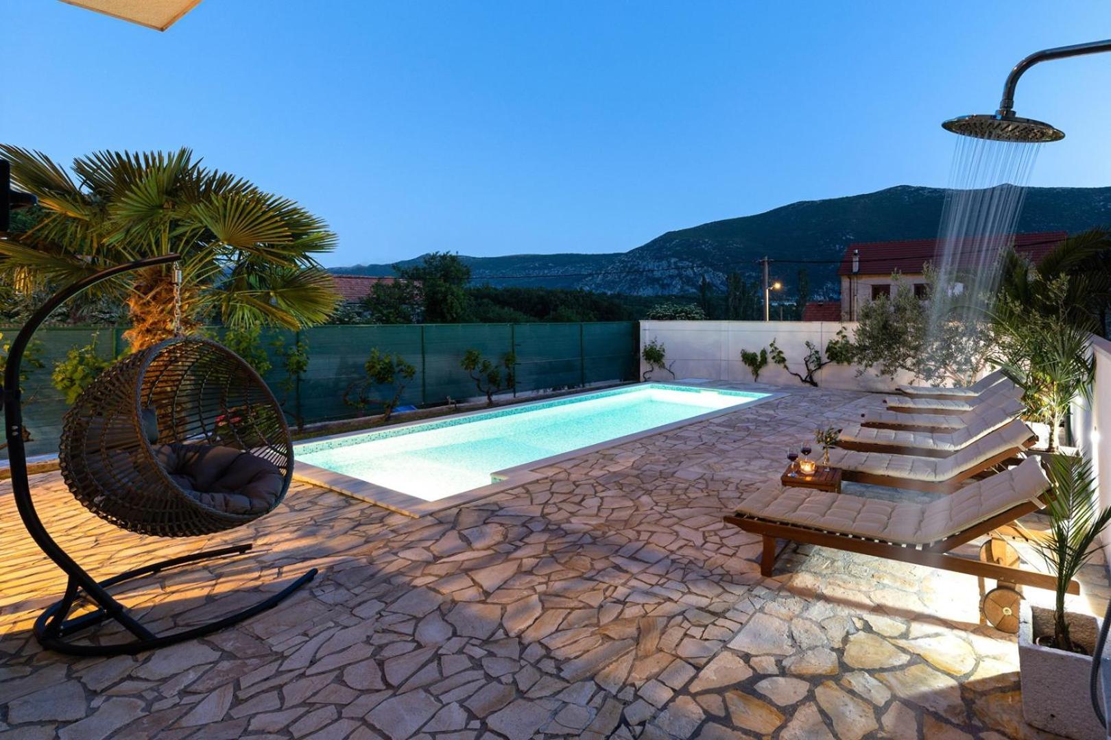 Villa Josip Near Omis , Private Pool Exterior photo